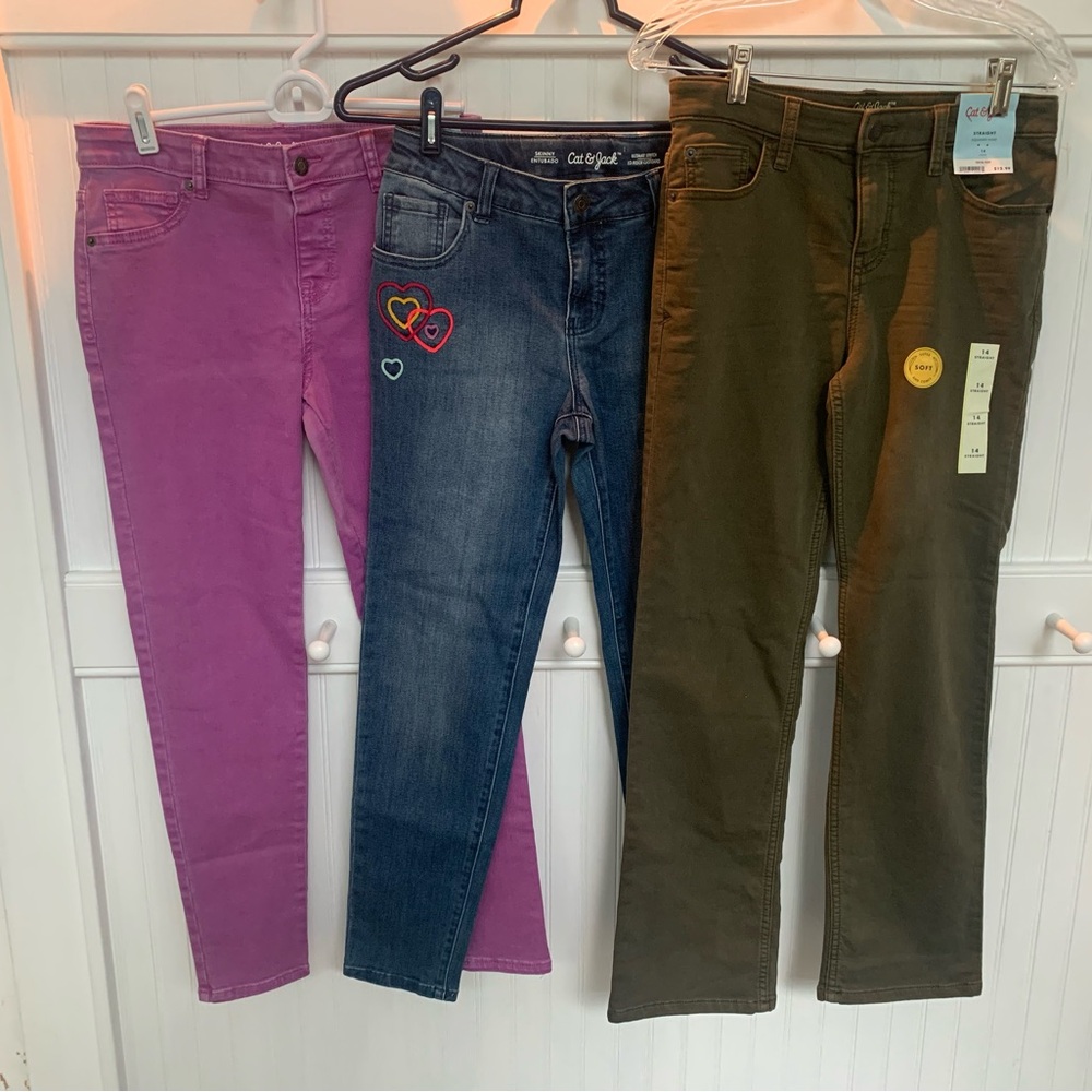 Girls size 14 jeans/pants bundle